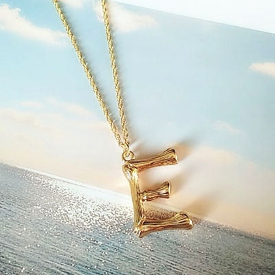 A-Z Initial Pendant Necklace