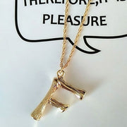 A-Z Initial Pendant Necklace