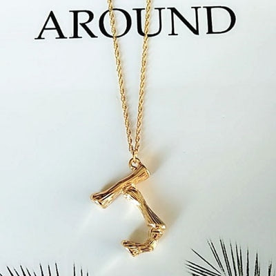 A-Z Initial Pendant Necklace