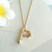 A-Z Initial Pendant Necklace