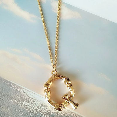 A-Z Initial Pendant Necklace