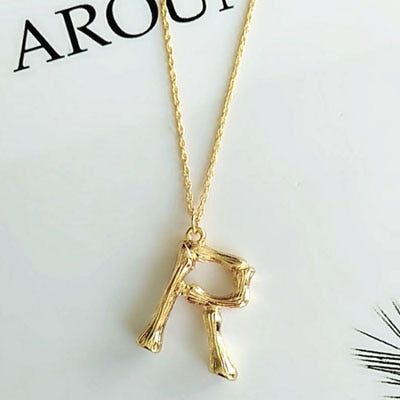 A-Z Initial Pendant Necklace